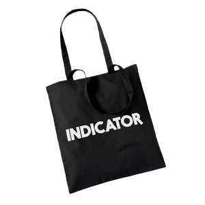 INDICATOR black Tote bag