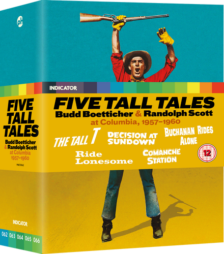 FIVE TALL TALES: Budd Boetticher & Randolph Scott at Columbia, 1957-1960 - LE