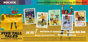 FIVE TALL TALES: Budd Boetticher & Randolph Scott at Columbia, 1957-1960 - LE