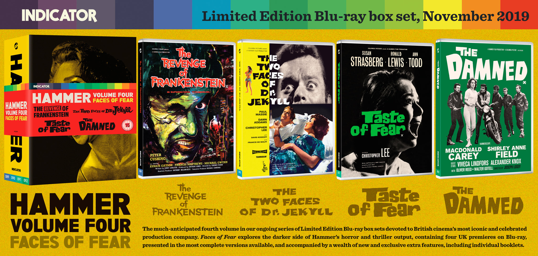 2024人気No.1の LE - FEAR OF FACES FOUR: VOLUME HAMMER – Ltd Films Powerhouse 映画