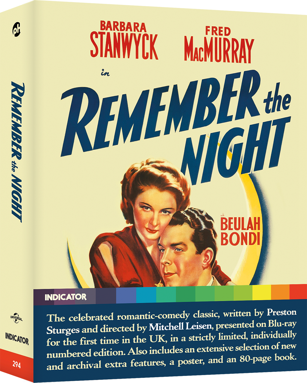 REMEMBER THE NIGHT - LE