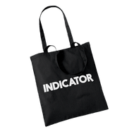 INDICATOR black Tote bag